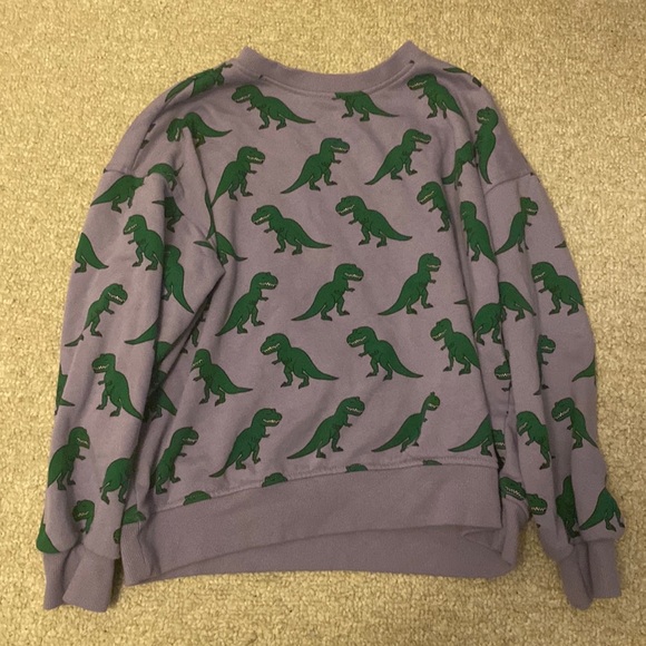 Small Purple Sweater with Dinosaur Pattern from Forever 21 - Picture 2 of 2